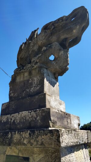 村社鹿島神社　狛犬